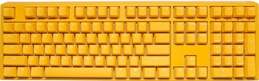 Клавиатура Ducky One 3 Cherry MX Blue EN, желтый