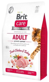 Sausas kačių maistas Brit Care Activity Support M-BRCAVG2, vištiena/kalakutiena, 2 kg