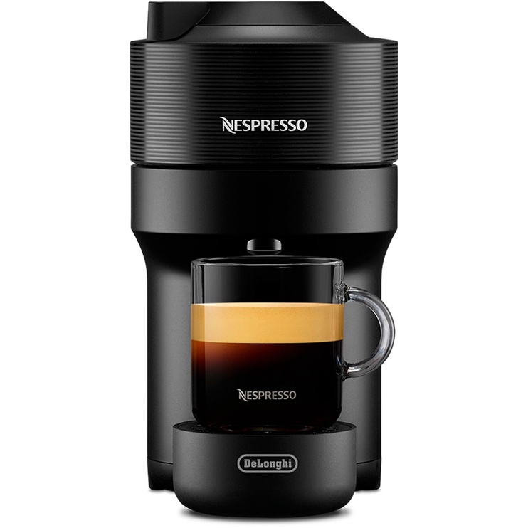 Капсульная кофемашина DeLonghi Nespresso Vertuo Pop ENV90.B, черный