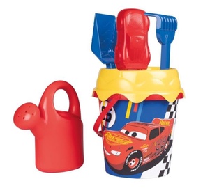 Smilšu kastes rotaļlietu komplekts Smoby Cars, daudzkrāsains, 170 mm x 170 mm
