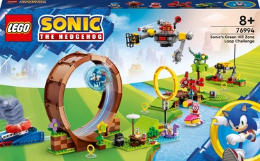 Конструктор LEGO® Sonic the Hedgehog™ Испытание петли Соником в зоне Зеленого холма 76994, 802 шт.