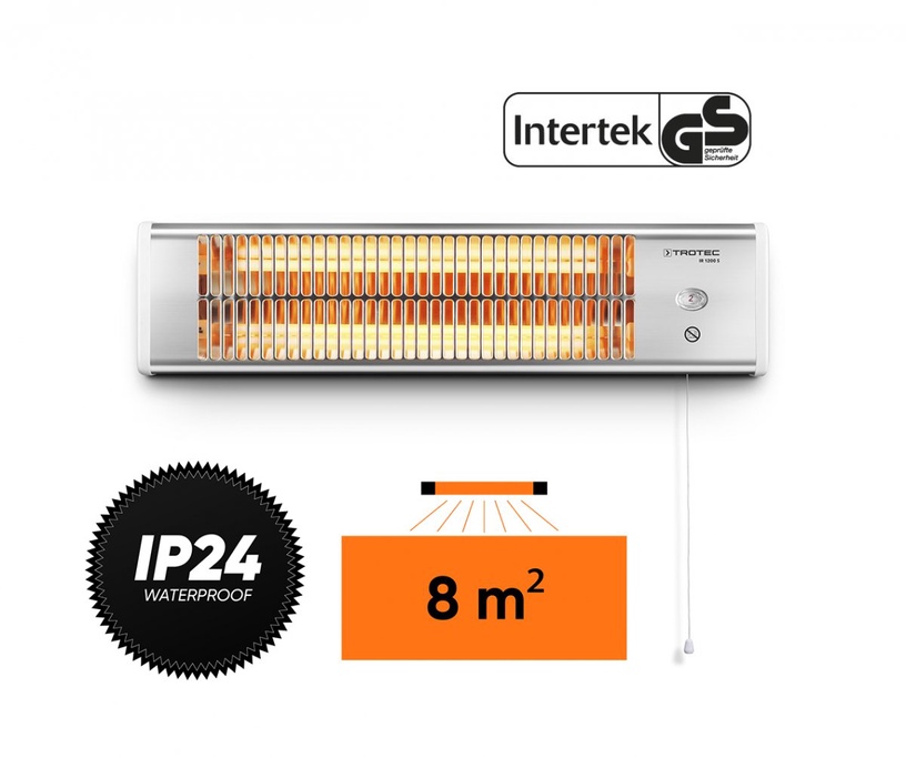 Infraraudonųjų spindulių šildytuvas Trotec IR 1200 S