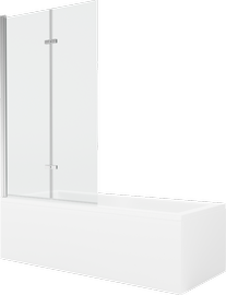 Vann, seinaga seinaga, teisaldatav Mexen Cubik, 170 cm x 70 cm x 40 cm, ristkülik