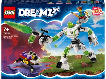 Konstruktor LEGO® DREAMZzz™ Mateo ja robot Z-Blob 71454, 237 tk