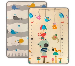Aktivitātes paklājiņs Milly Mally Kinder Bears And Whales 4688, 178 cm x 120 cm