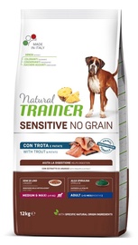 Sausā suņu barība Natural Trainer Sensitive No Grain, zivs, 12 kg