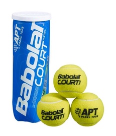 Теннисный мяч Babolat Padel Court, желтый, 3 шт.
