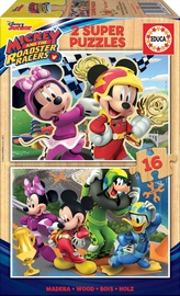 Medinė dėlionė Educa Mickey Super Pilot 17622