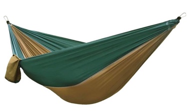 Šūpuļtīkls Vigo Single Hammock Classic, zaļa, 265 cm