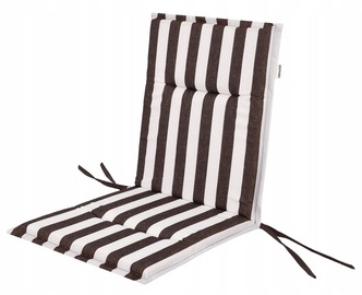 Kėdės pagalvėlė Hobbygarden Miami Prestige Oxford MIPBZP12, ruda/balta, 51 x 45 cm