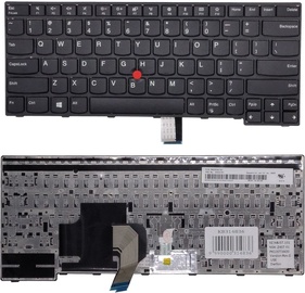 Клавиатура Lenovo KB314836 for Lenovo Thinkpad E470 with trackpoint (US), черный