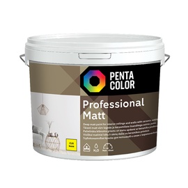 Krāsas pamatne Pentacolor Professional Matt, emulsija, pilnīgi matēta, 3 l