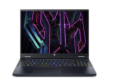 Nešiojamas kompiuteris Acer Predator PH18-71-90M5, Intel® Core™ i9-13900HX, 32 GB, 1 TB, 18 ", Nvidia GeForce RTX 4080, juoda