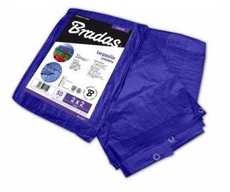 Present kangas Bradas Standard, sinine, 20 m x 10 m