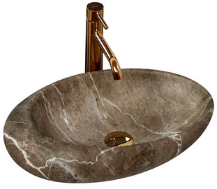 Раковина для ванной Rea Stone Roxy B, керамика, 49 см x 31 см x 13.5 см