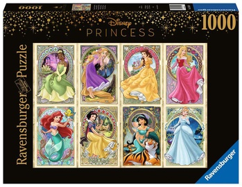 Пазл Ravensburger 2D Art Nouveau Princess 16504, 1000 шт.