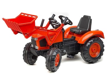 Traktor Falk Kubota, punane