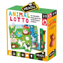 Lauamäng Headu Animal Lotto MU22847