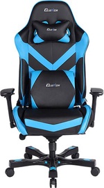 Mänguri tool Clutchchairz Throttle Charlie Premium, 50 x 42 x 47 - 57 cm, sinine/must
