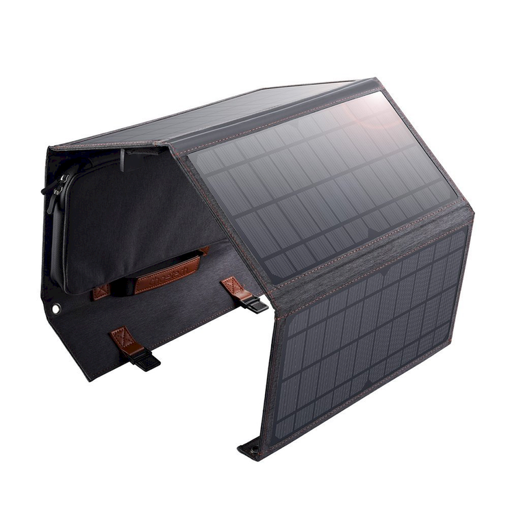 Bateriju lādētājs Choetech Foldable Solar Power Charger SC006