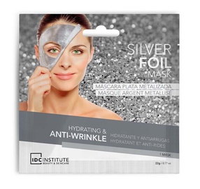 Sejas maska IDC Institute Silver Foil, 22 ml, sievietēm