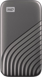 Cietais disks Western Digital My Passport, SSD, 4 TB, pelēka