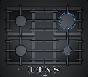 Газовая плита Bosch PPP6A6B90, черный, 7500 Вт, 4.5 см (товар с дефектом/недостатком)