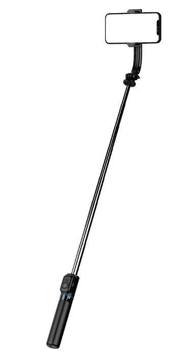 Палка для селфи со штативом Devia Bluetooth C10, черный