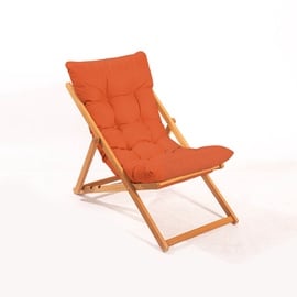 Садовый стул Kalune Design, oранжевый, 44 см x 59 см x 90 см