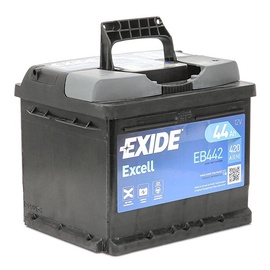 Akumulators Exide Excell EB442, 12 V, 44 Ah, 420 A