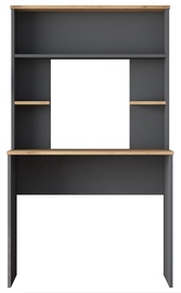 Стол Kalune Design HA111 2630, ореховый/антрацитовый
