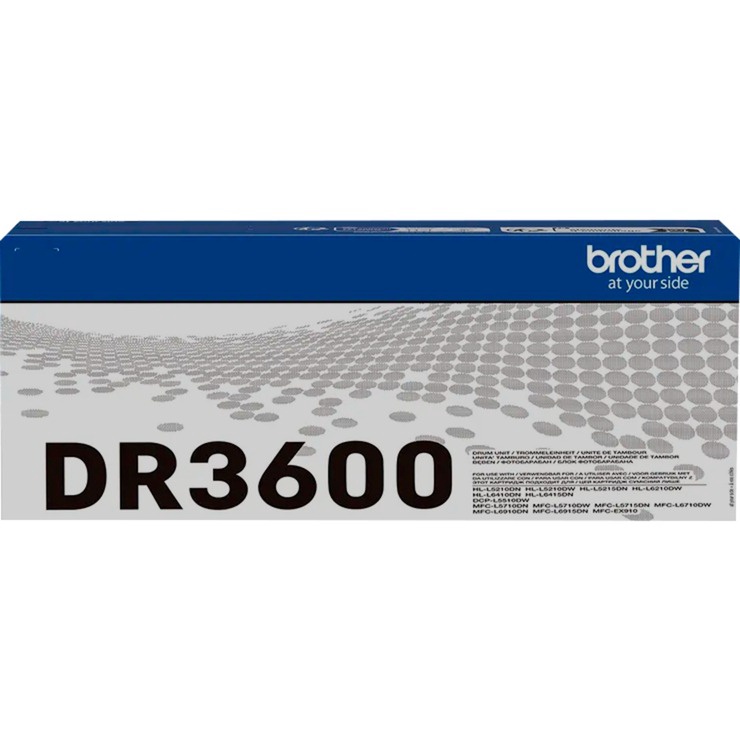Оригинальная магнитная барабанная установка Brother DR-3600, черный
