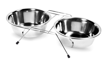 Bļoda barošanai Record Holder With Bowls, 1.6 l