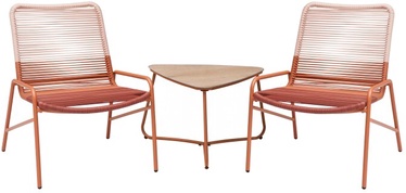 Комплект уличной мебели Mirpol Vichy, коричневый, 1-2 места