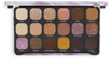 Acu ēnas Makeup Revolution London Forever Flawless Nude Silk, 18.8 g