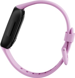Фитнес-браслет Fitbit Inspire 3, черный/фиолетовый (поврежденная упаковка)