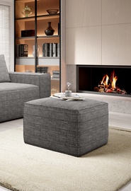 Пуф Silla Marte 130, серый, 88 см x 68 см x 45 см