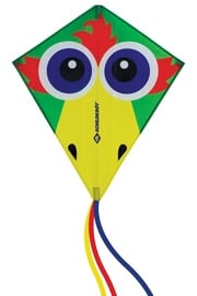 Gaisa pūķis Schildkrot Classic Kite CrazyBird 970410, 70 cm, daudzkrāsaina