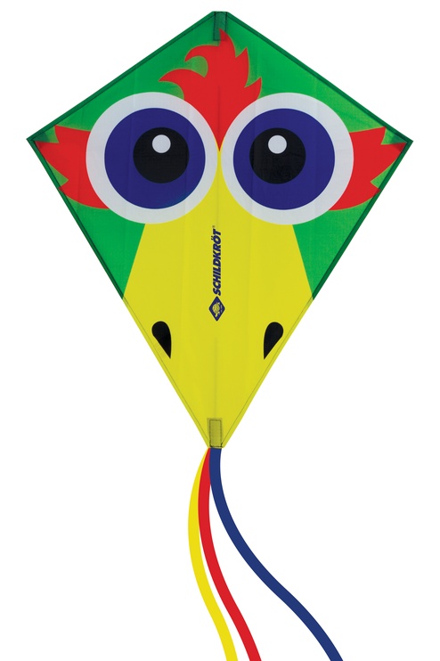 Tuulelohe Schildkrot Classic Kite CrazyBird 970410, 70 cm, mitmevärviline