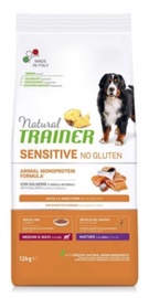 Kuiv koeratoit Natural Trainer Sensitive No Gluten, lõhe, 12 kg
