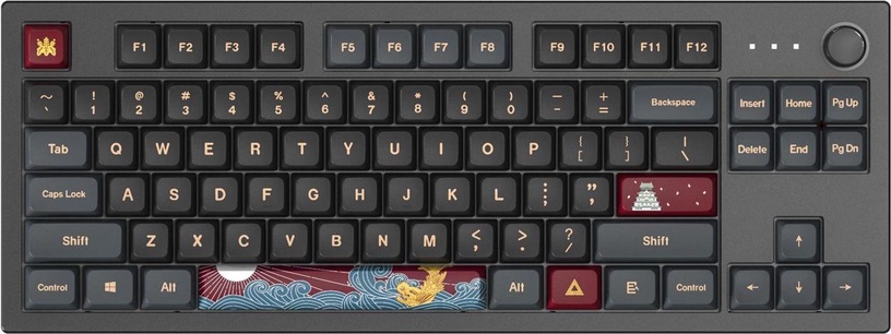Клавиатура Montech Darkness Darkness Gateron G Pro 2.0 BROWN, Английский (US), черный, беспроводная