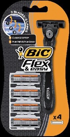 Skūšanās komplekts Bic Flex 3 Hybrid, 5 gab