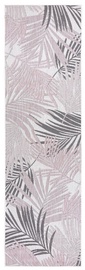 Ковровая дорожка Hakano Vinea Palms, кремовый/розовый, 300 см x 70 см