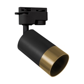 Lampa griesti un sienas Strühm Puzon, GU10, zelta/melna