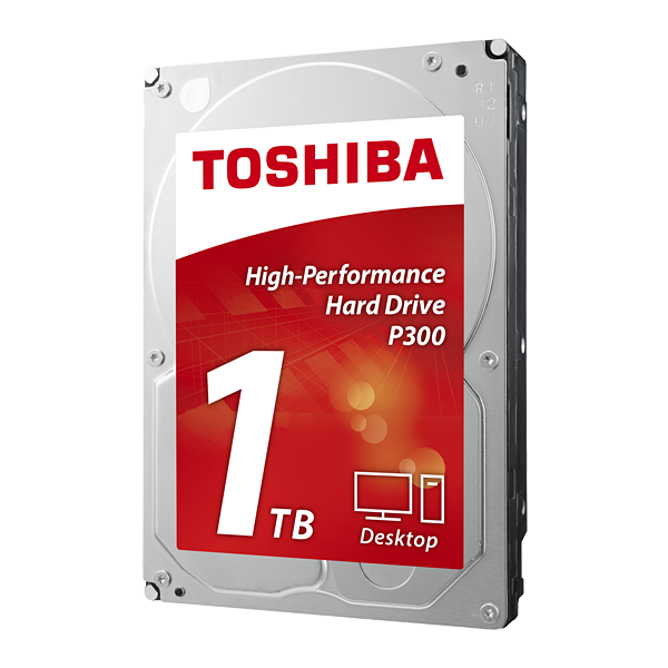 Kietasis diskas (HDD) Toshiba P300 HDWD110EZSTA, 3.5", 1 TB