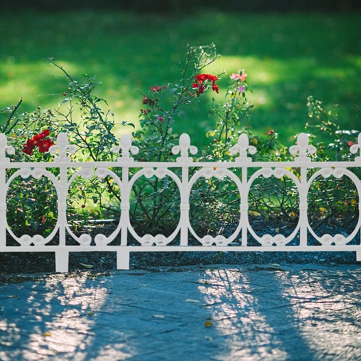 Aizsargbarjera Garden Center, 63.5 cm x 33.8 cm, balta