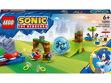 Konstruktor LEGO® Sonic the Hedgehog™ Sonic ja kiirete kerade väljakutse 76990, 292 tk