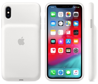 Ümbris Apple Smart Battery Case, Apple iPhone XS Max, valge (kahjustatud pakend)