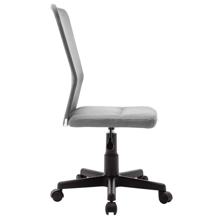 Офисный стул VLX Mesh Fabric 289515, 52 x 44 x 90 - 100 см, светло-серый