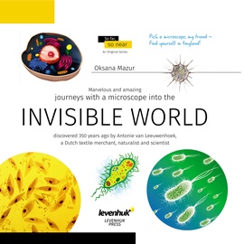 Grāmata Levenhuk Invisible World, balta